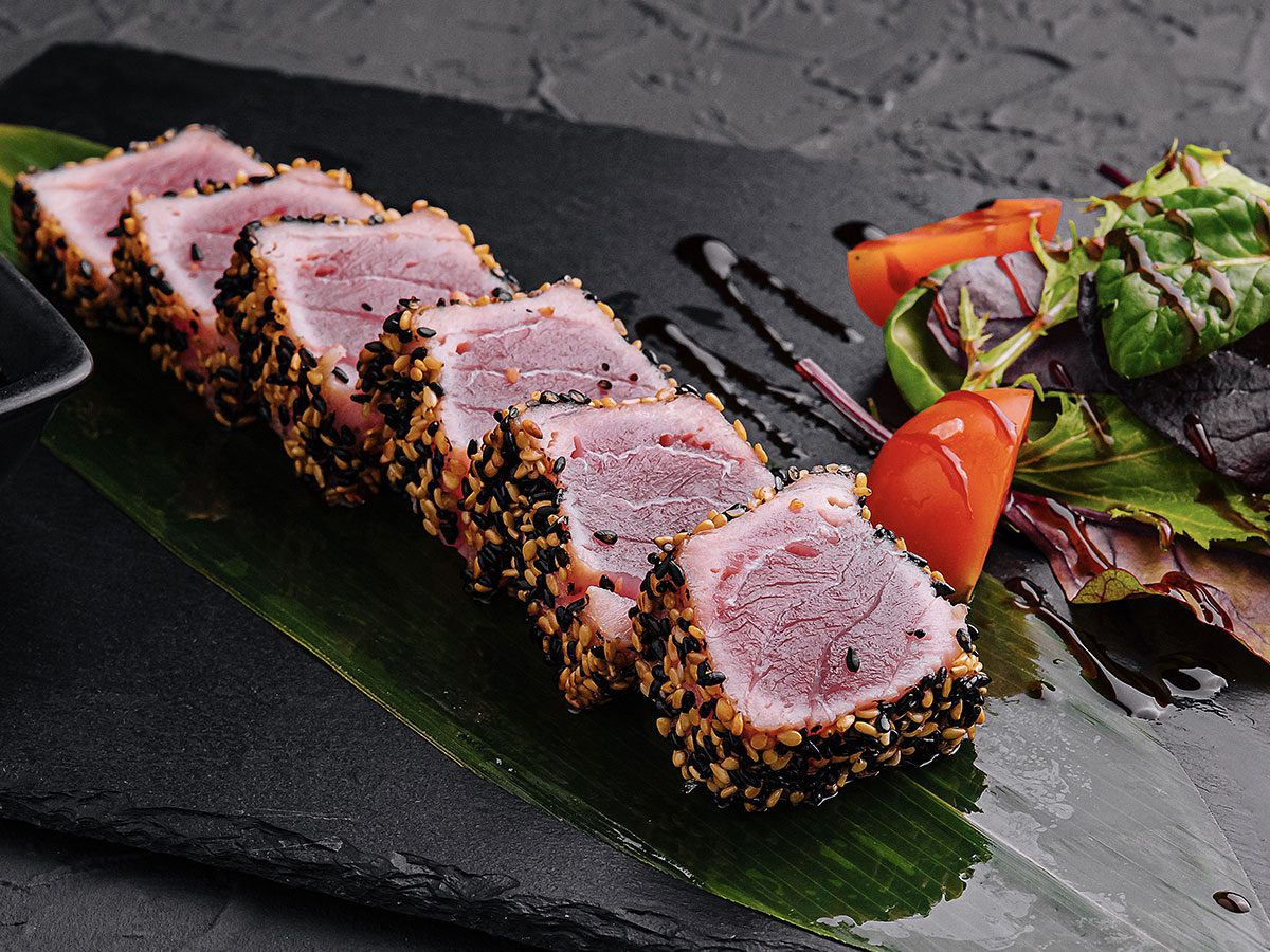 Sesame Balsamic Tuna